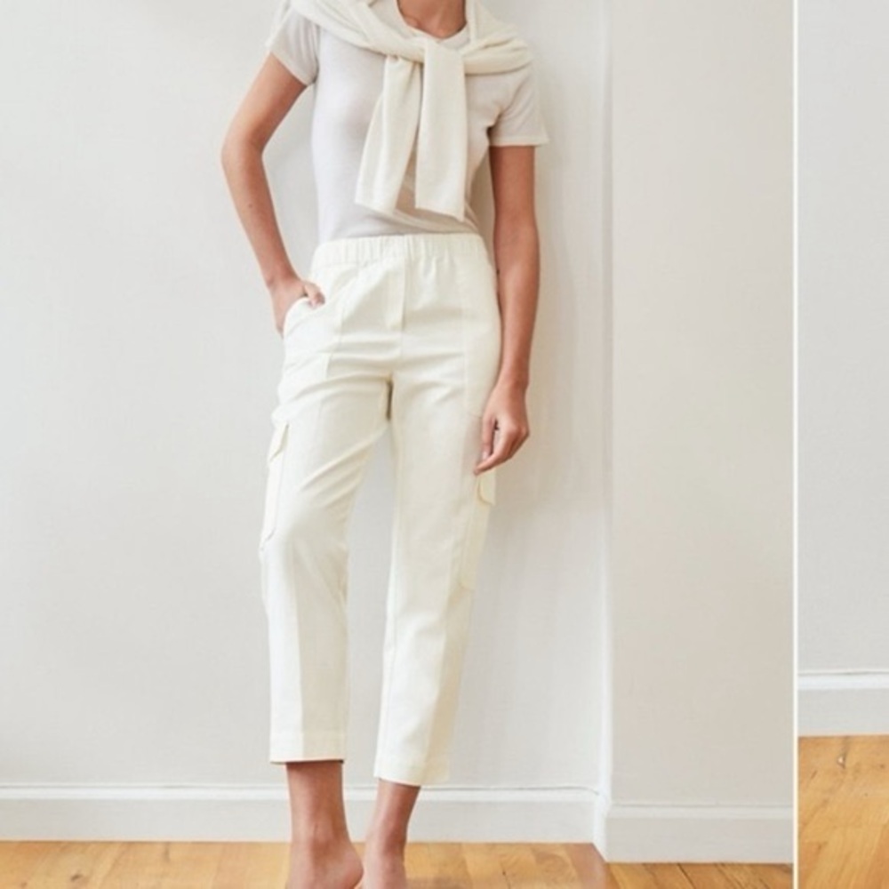 Aritzia babaton Titan Linen Cargo Pant